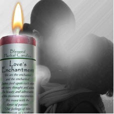 Love's Enchantment Blessed Herbal Candle