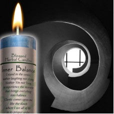 Inner Balance Blessed Herbal Candle