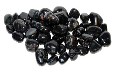 Onyx, Black Tumbled Stones