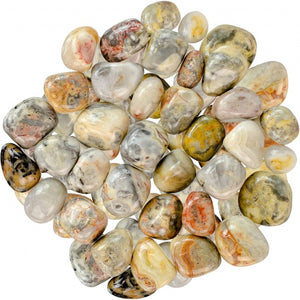 Crazy Lace Agate Tumbled Stones