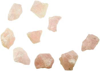 Rose Quartz Untumbled Stones