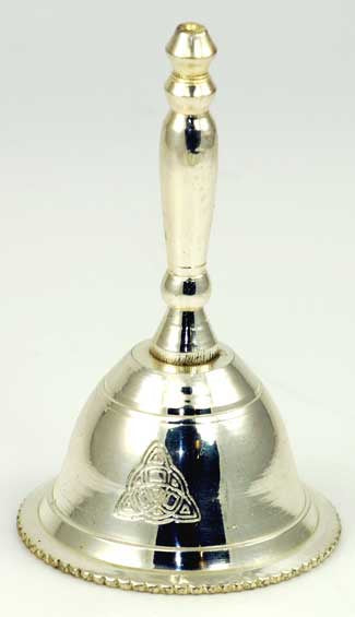 Altar Bell with Triquetra Design 2 1/2