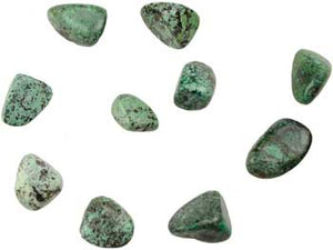 African Turquoise Tumbled Stones