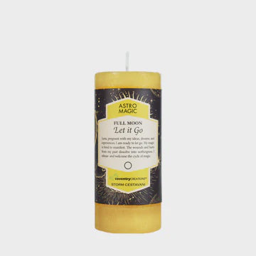 Astro Magic Full Moon- Let it Go Candle