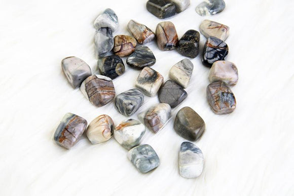 Marble (Picasso) Jasper Tumbled Stones