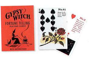 Gypsy Witch Fortune Telling Playing Card