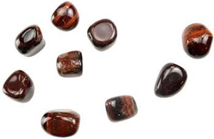 Tiger's Eye, Red Tumbled Stones