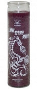 Law Stay Away 7 Day Candle
